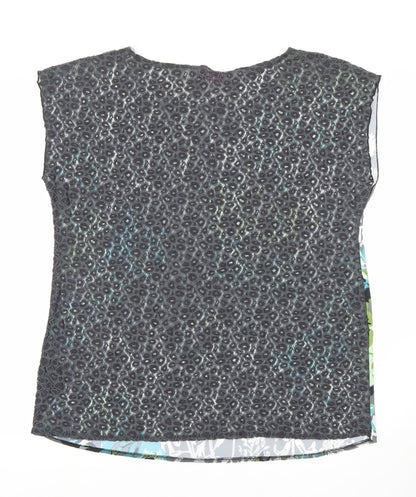 Womens UK Size 16 Marks and Spencer Multicoloured Basic Blouse
