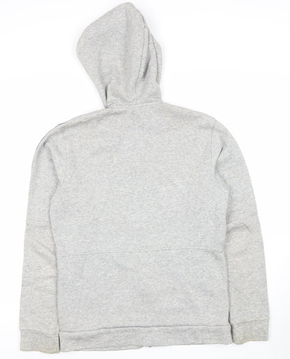 Mens UK Size XS adidas Grey Full Zip Hoodie