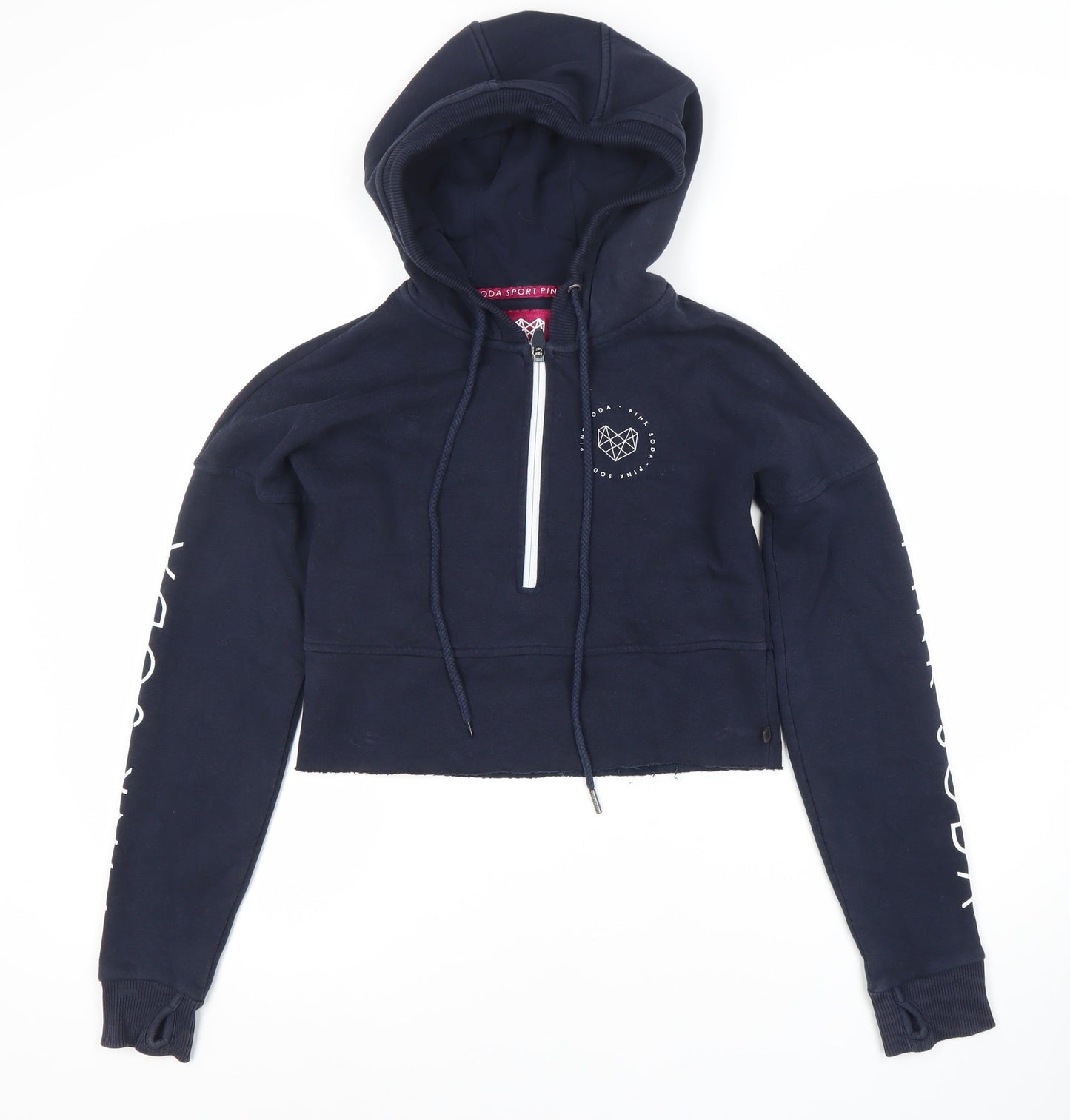 Pink Soda Sport Women's Blue Hoodie Size 4