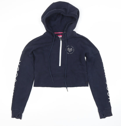 Pink Soda Sport Women's Blue Hoodie Size 4