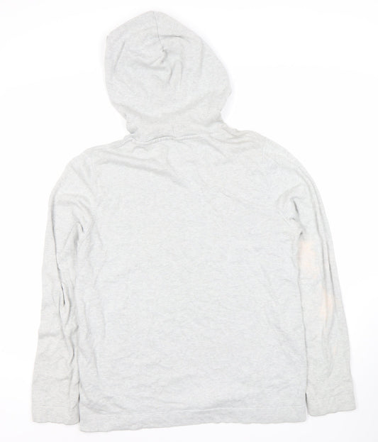 Mens UK Size M JACK & JONES Grey Pullover Hoodie