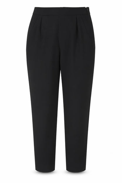 Womens UK Size 8 French Connection Classic Fit Business Casual Black Trousers
