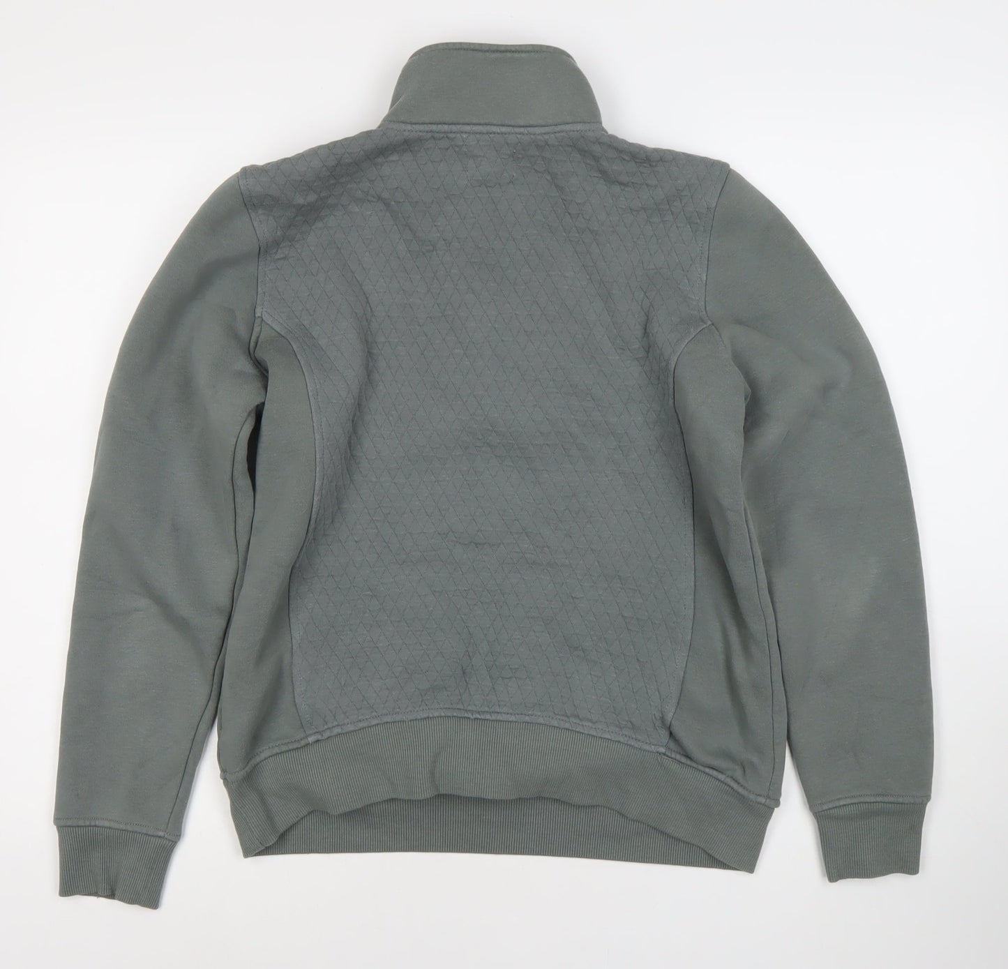 Country to Coast Women's Grey 1/4 Zip Sweatshirt UK 14