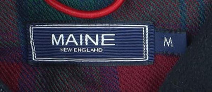 Mens UK Size M Maine Black Basic Jacket