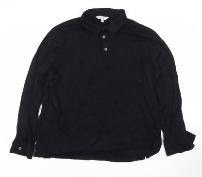 Marks and Spencer Men's Black 2XL Polo Shirt