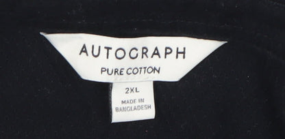 Marks and Spencer Men's Black 2XL Polo Shirt