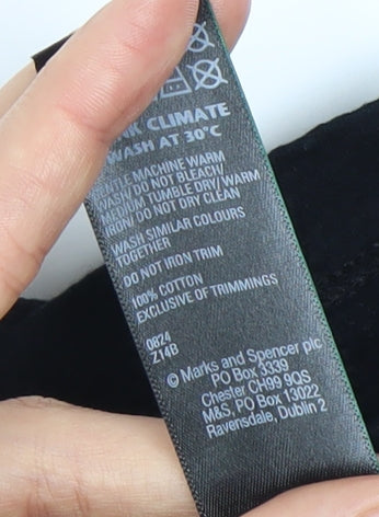 Marks and Spencer Men's Black 2XL Polo Shirt