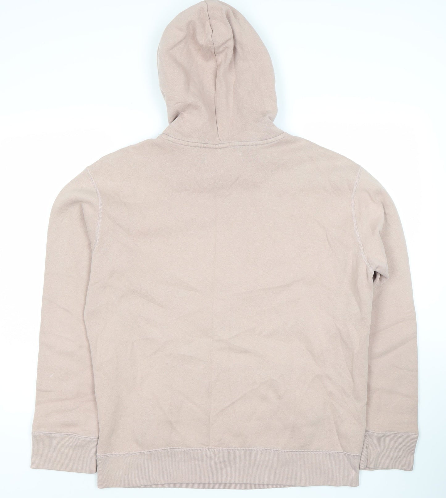 Hollister Beige Pullover Hoodie, Unisex Adults L