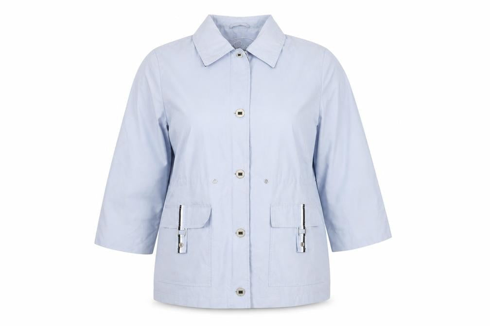 Womens UK Size M BM Blue Basic Jacket