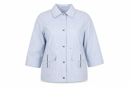 Womens UK Size M BM Blue Basic Jacket