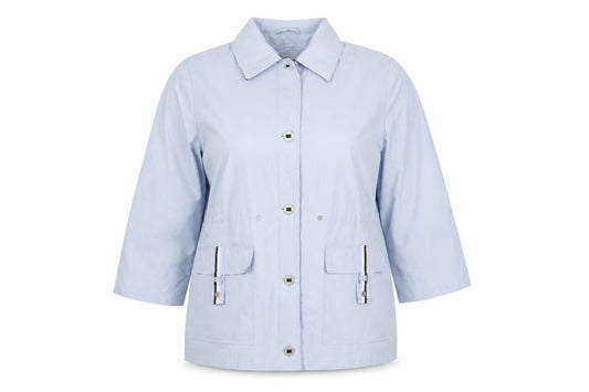 Womens UK Size M BM Blue Basic Jacket