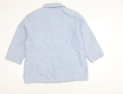 Womens UK Size M BM Blue Basic Jacket