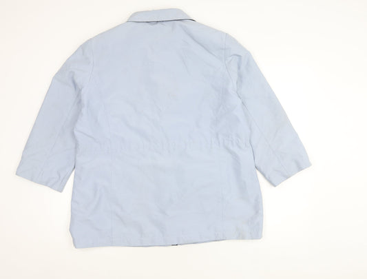 Womens UK Size M BM Blue Basic Jacket