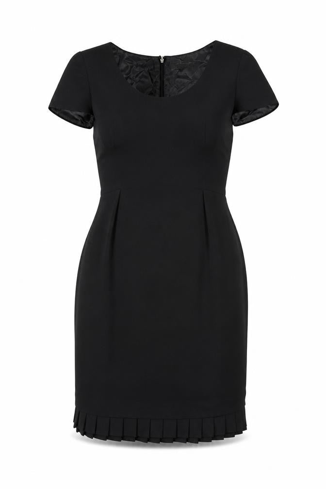 Jigsaw Women's Black Dress Size 12 with Zip Closure