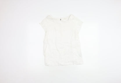 Womens UK Size 12 White Stuff White  Blouse