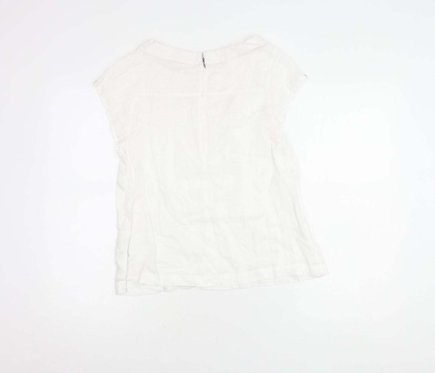 Womens UK Size 12 White Stuff White  Blouse