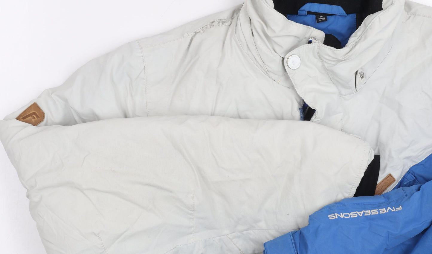 Five Seasons Boys Blue Colourblock Jacket 15-17 Years Winter