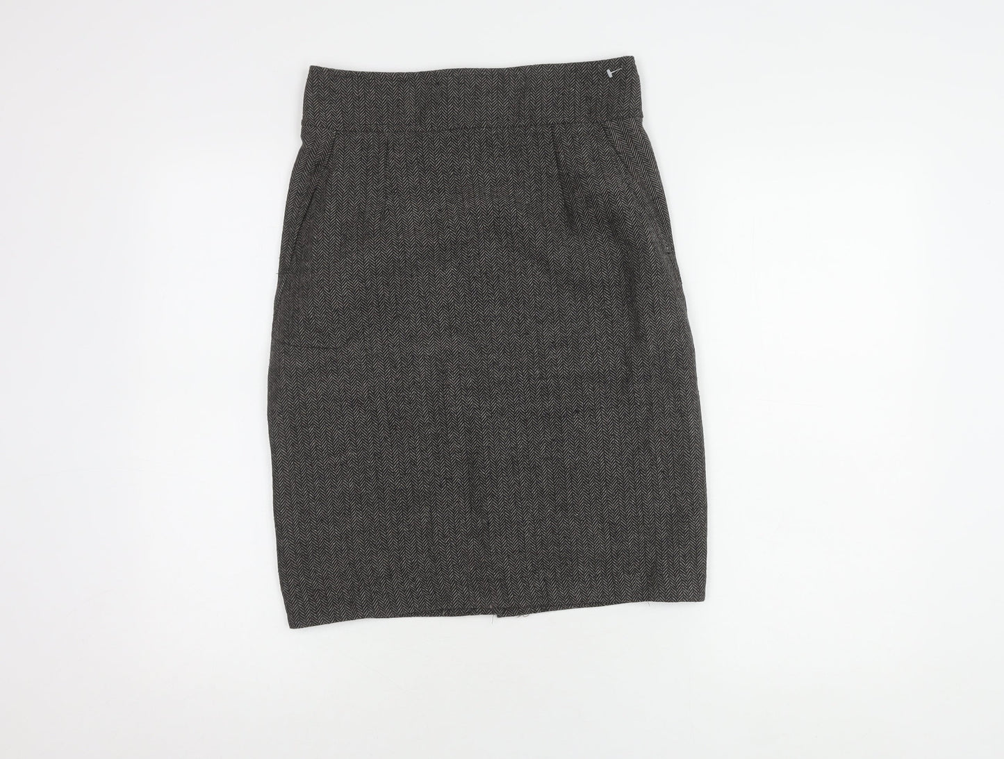 Awear Women’s Grey Pencil Skirt Size 8 Stylish Tweed