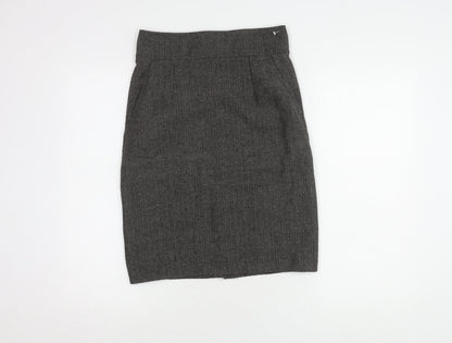 Awear Women’s Grey Pencil Skirt Size 8 Stylish Tweed