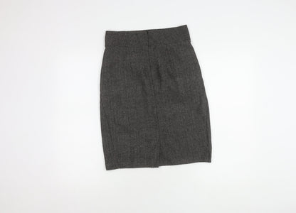 Awear Women’s Grey Pencil Skirt Size 8 Stylish Tweed