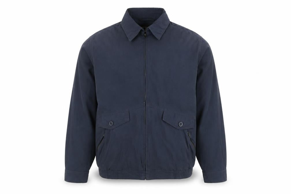 Mens UK Size L Farah Blue Basic Jacket