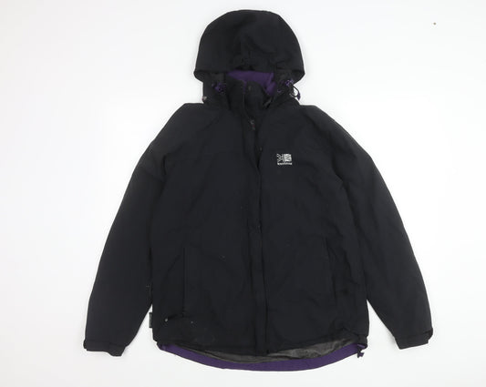 Karrimor Women's Black Weatherproof Puffer Jacket Size 12