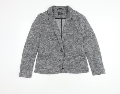 Womens UK Size 12 Marks and Spencer Regular Grey Blazer