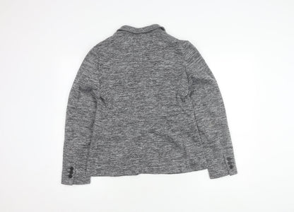 Womens UK Size 12 Marks and Spencer Regular Grey Blazer