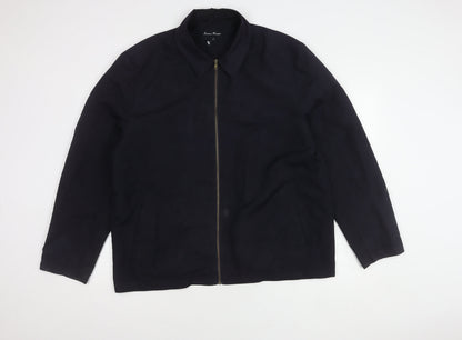 Mens UK Size L James Pringle Black Basic Jacket