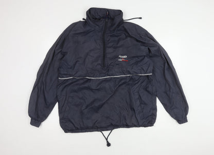 London Marathon 2005 Blue Windbreaker Jacket M