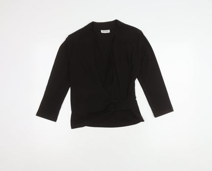 Womens UK Size 8 Basler Black Wrap