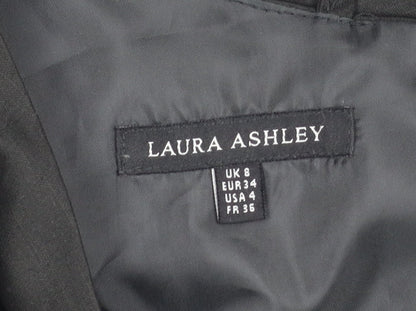 Laura Ashley Black Sheath Dress - Size 8, Classic Cocktail