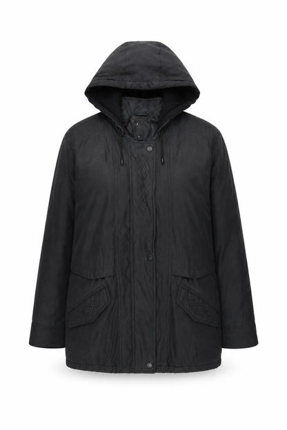 Braemar Women's Black Parka Jacket Size M
