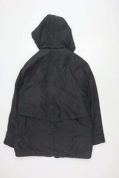 Braemar Women's Black Parka Jacket Size M