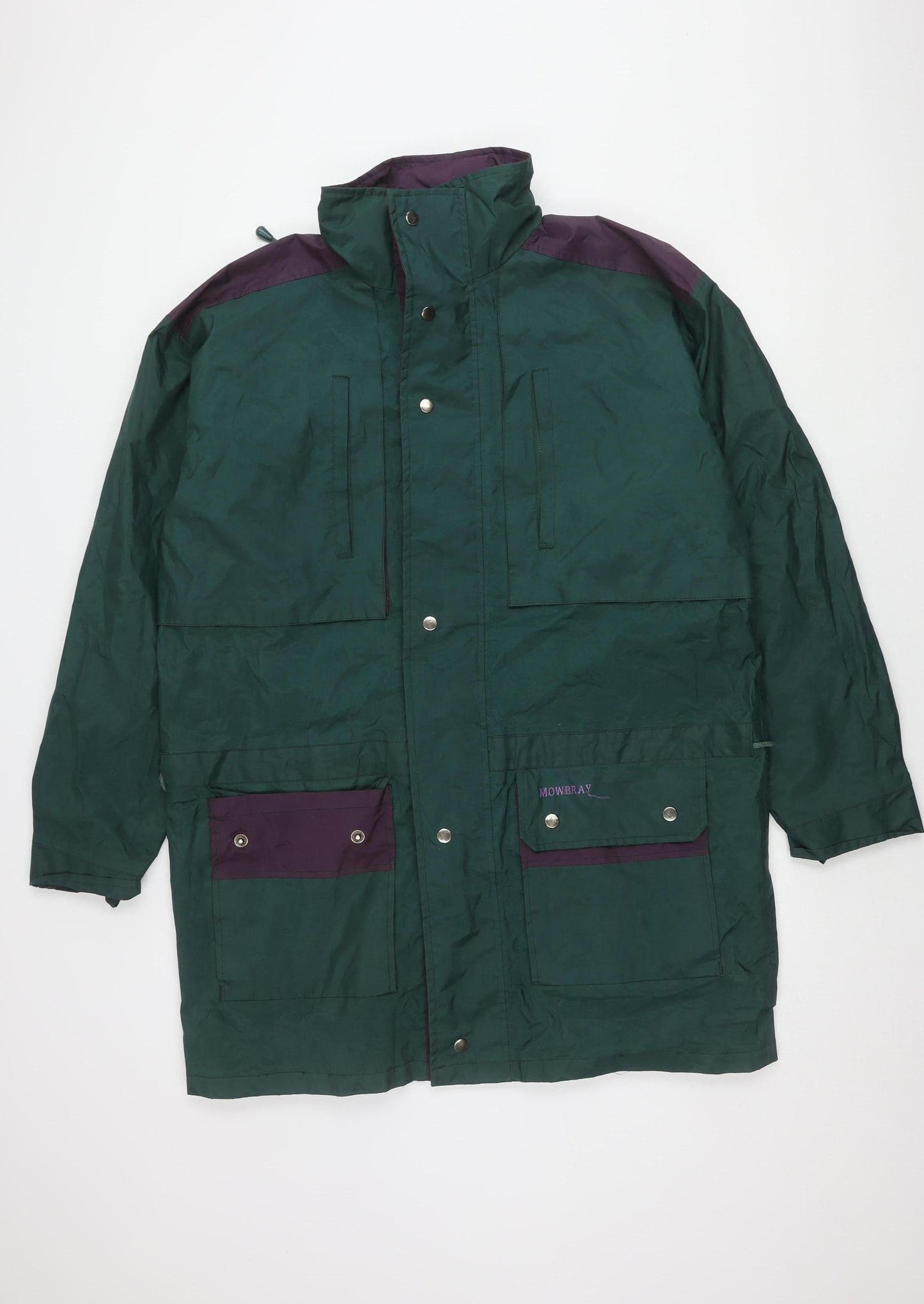 Mens UK Size L Mowbray Green Parka Coat