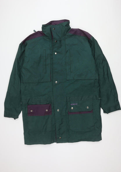 Mens UK Size L Mowbray Green Parka Coat
