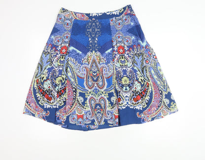 Marks and Spencer Women’s Multicoloured Paisley Skirt, Size 12