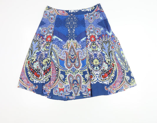 Marks and Spencer Women’s Multicoloured Paisley Skirt, Size 12