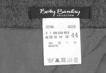 Betty Barclay Women's Grey Skirt Size 16