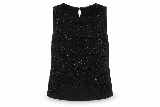 Womens UK Size 16 Dorothy Perkins Black Basic Blouse