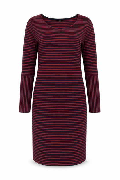 People Tree Women's Multicoloured Striped Dress Size 12