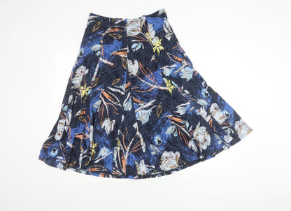 Marks and Spencer Floral A-Line Skirt - Size 10