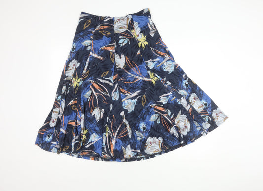 Marks and Spencer Floral A-Line Skirt - Size 10