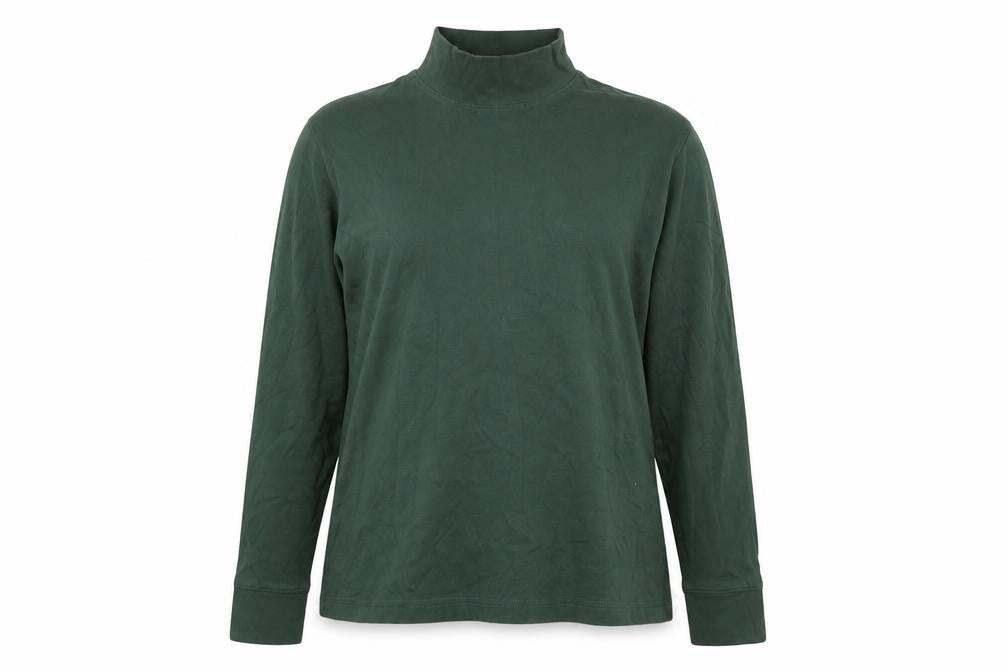 Womens UK Size L Lands' End Green Pullover Jumper
