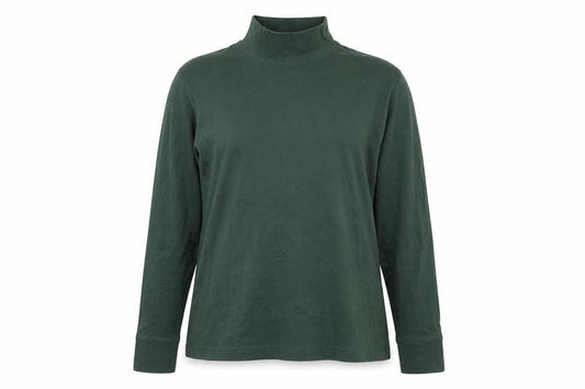 Womens UK Size L Lands' End Green Pullover Jumper