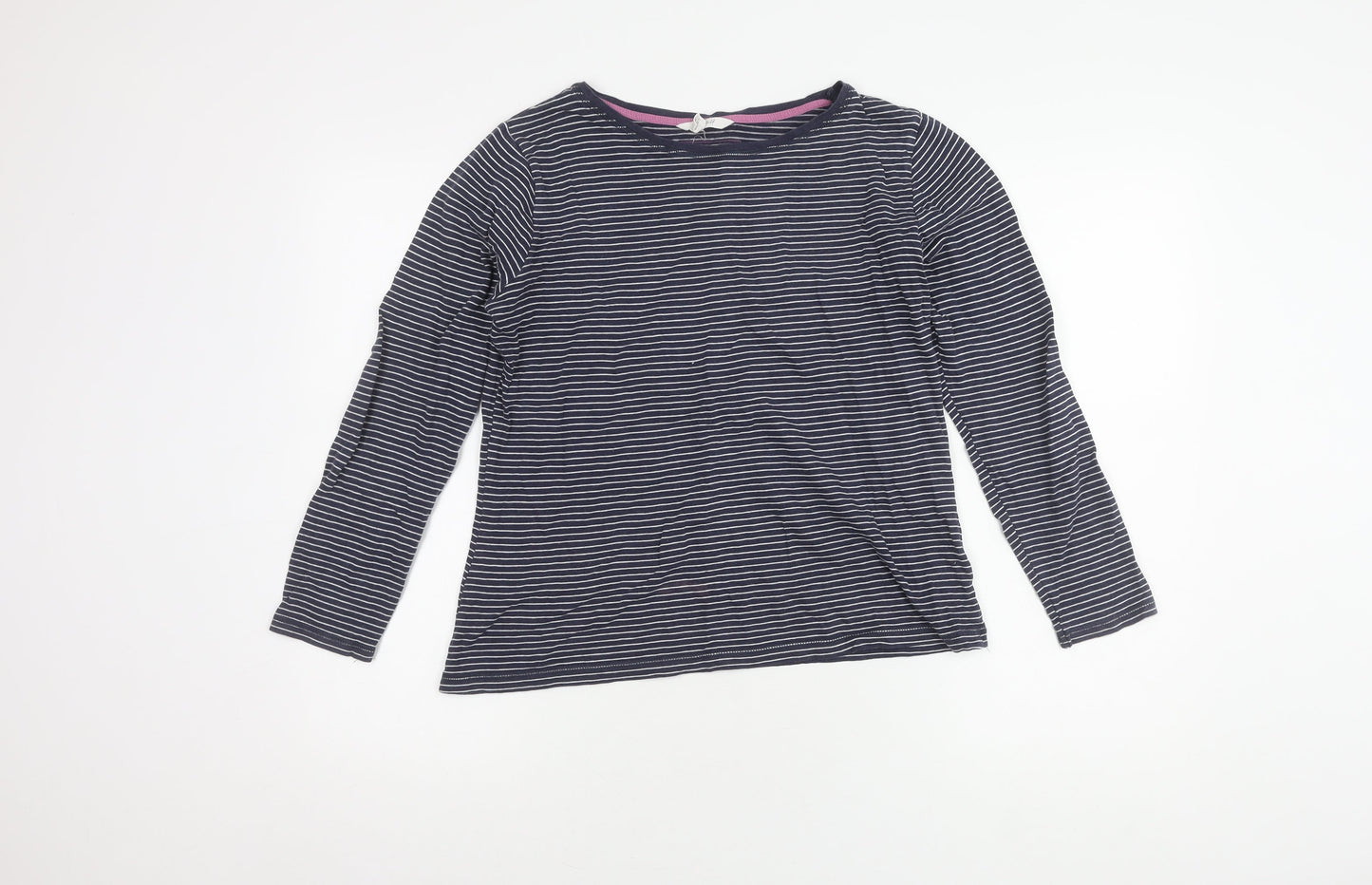 Womens UK Size 12 White Stuff Blue Basic T-Shirt