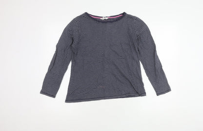 Womens UK Size 12 White Stuff Blue Basic T-Shirt