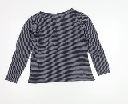 Womens UK Size 12 White Stuff Blue Basic T-Shirt