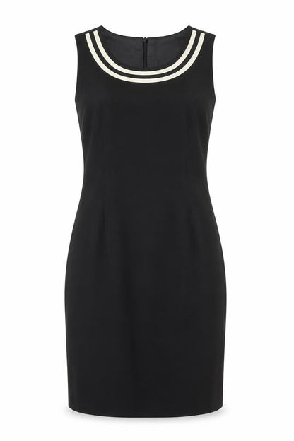 Harrods Women’s Black Sheath Dress, Size 12