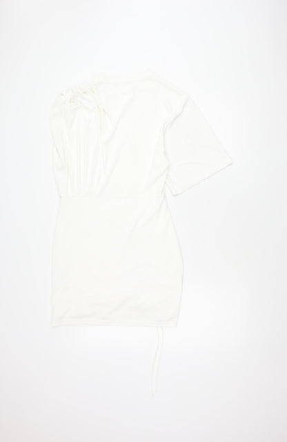 Zara Women's White Dress Size 12